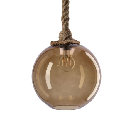 Lestenec na kablu SHEDON 1xE27/40W/230V dimno bež