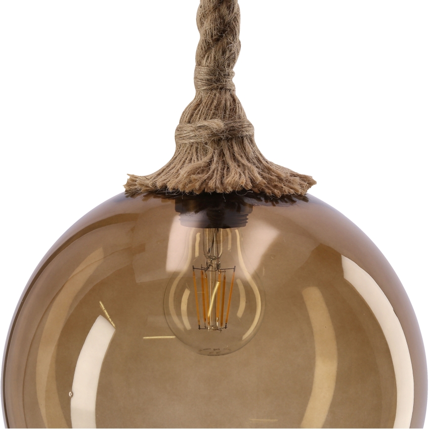 Lestenec na kablu SHEDON 1xE27/40W/230V dimno bež