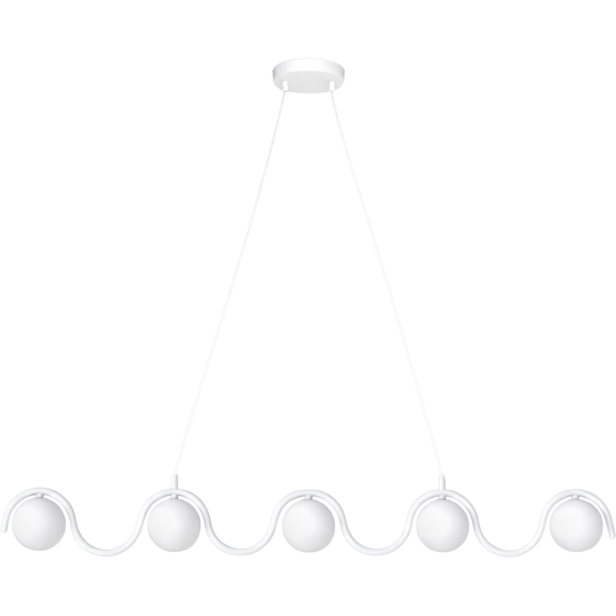 Lestenec na kablu SINUS 5xG9/8W/230V bel