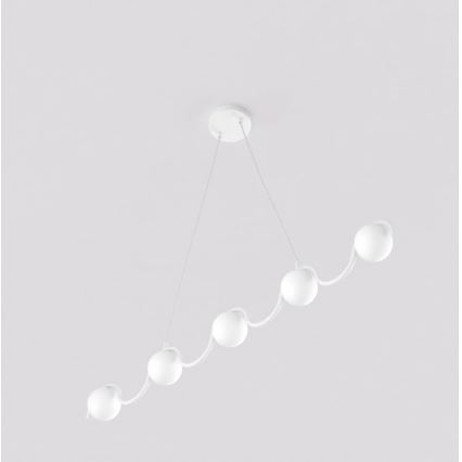 Lestenec na kablu SINUS 5xG9/8W/230V bel