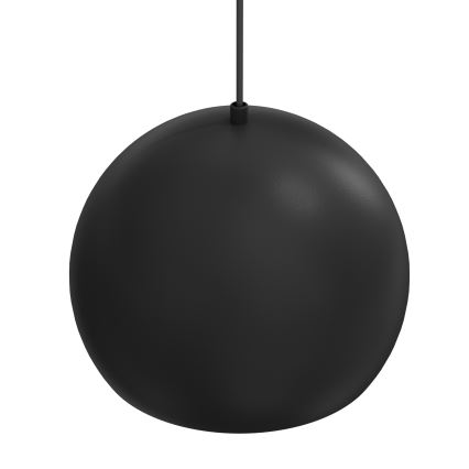 Lestenec na kablu SOOL 1xE27/15W/230V, premer 27 cm, črn