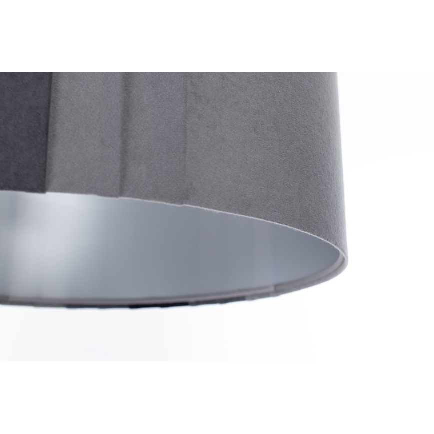 Lestenec na kablu STRIPES 1xE27/60W/230V premer 40 cm siv