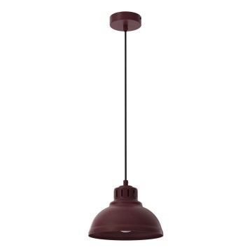 Lestenec na kablu SVEN 1xE27/15W/230V bordo