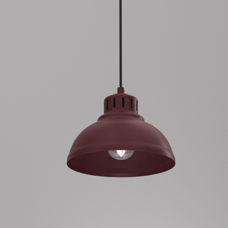 Lestenec na kablu SVEN 1xE27/15W/230V bordo