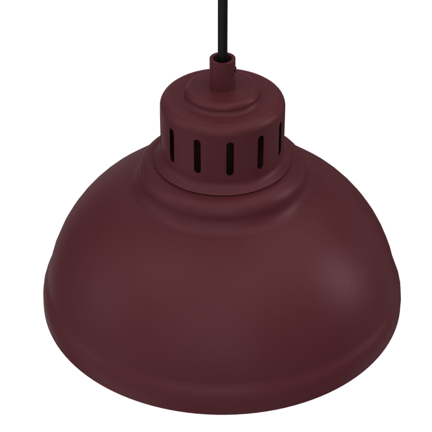 Lestenec na kablu SVEN 1xE27/15W/230V bordo