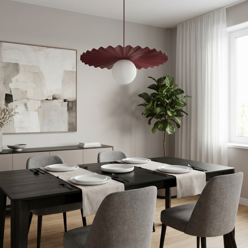 Lestenec na kablu UMBRA 1xG9/8W/230V rdeč
