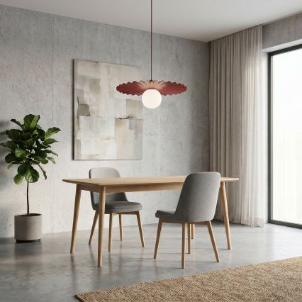 Lestenec na kablu UMBRA 1xG9/8W/230V rdeč