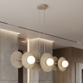 Lestenec na kablu UMBRA 6xG9/8W/230V bež
