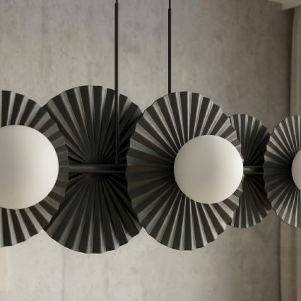 Lestenec na kablu UMBRA 6xG9/8W/230V črn