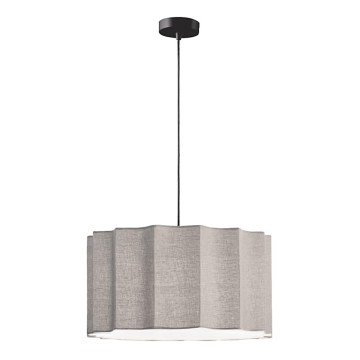 Lestenec na kablu WAVY 1xE27/14W/230V siva