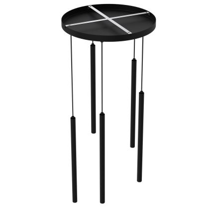 Lestenec na kablu YORU 8xG9/8W/230V črn
