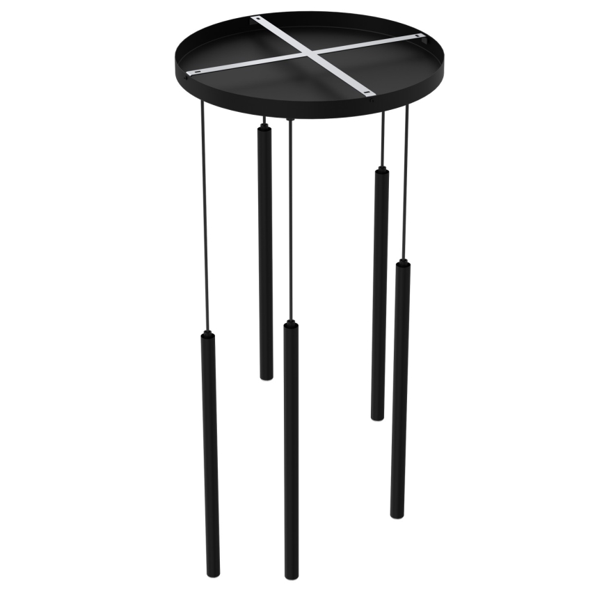 Lestenec na kablu YORU 8xG9/8W/230V črn