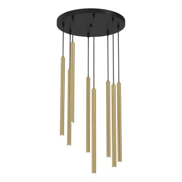 Lestenec na kablu YORU 8xG9/8W/230V medenina