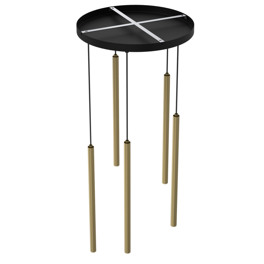 Lestenec na kablu YORU 8xG9/8W/230V medenina