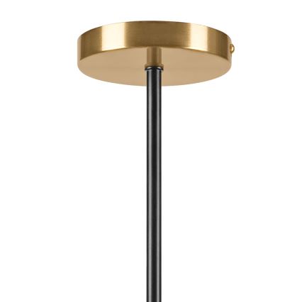 Lestenec na palici GEORGIA 3xG9/5W/230V zlata/dimno bež