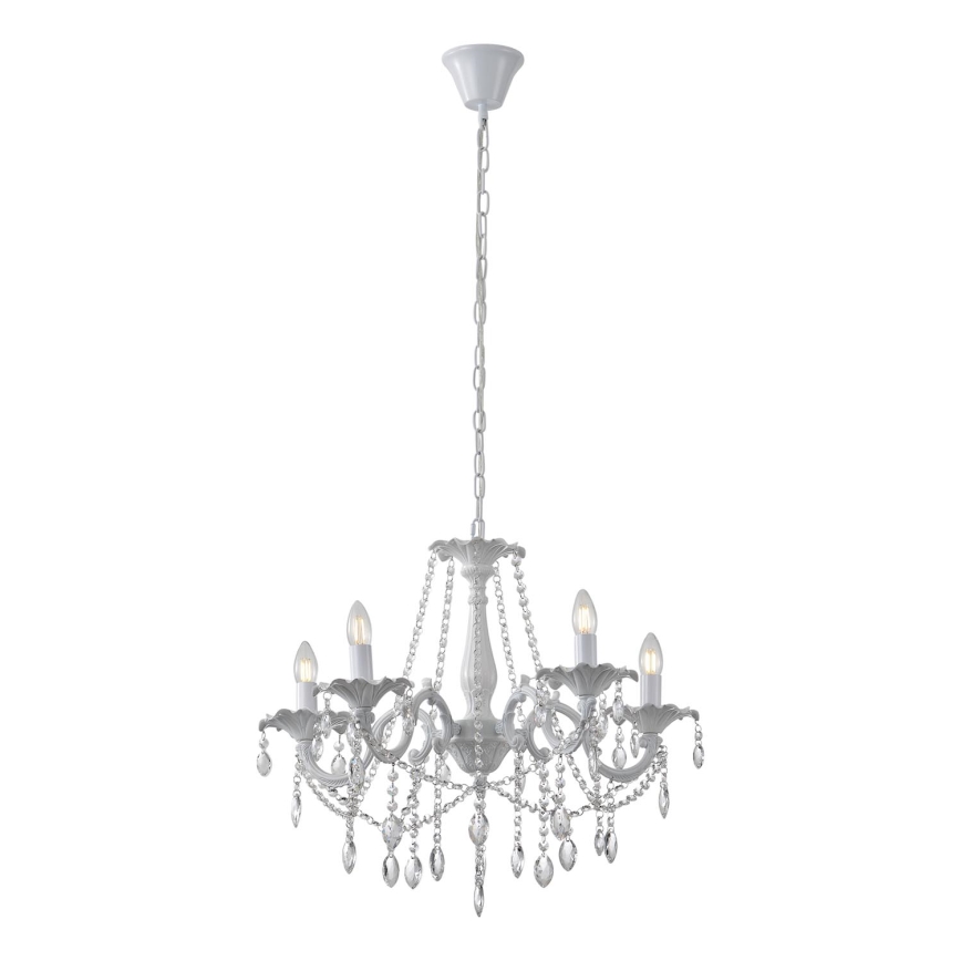 Lestenec na verigi 5xE14/15W/230V