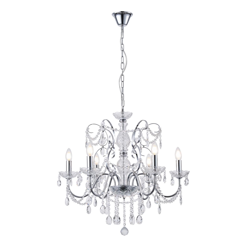 Lestenec na verigi 6xE14/15W/230V