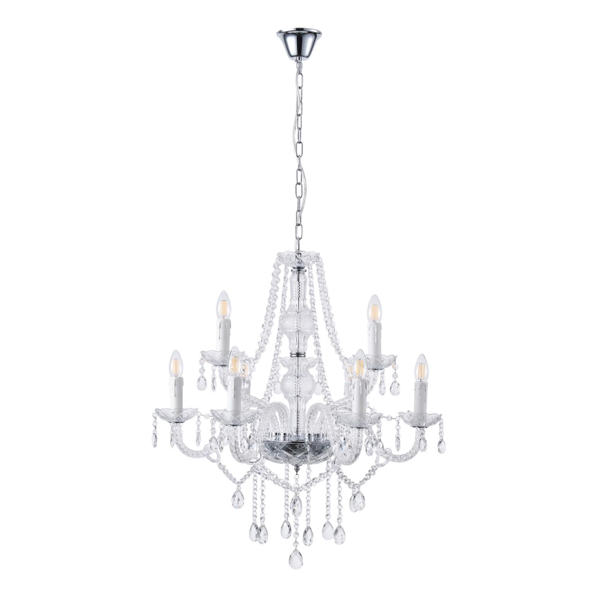 Lestenec na verigi 9xE14/15W/230V