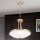 Lestenec na verigi AIDA 3xE27/60W/230V pr. 39,5 cm medenina