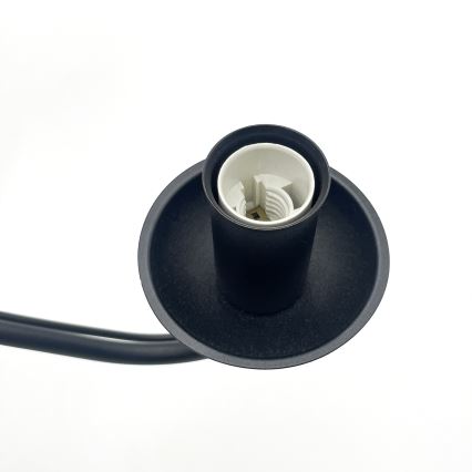 Lestenec na verigi ANTON 3xE14/15W/230V črna