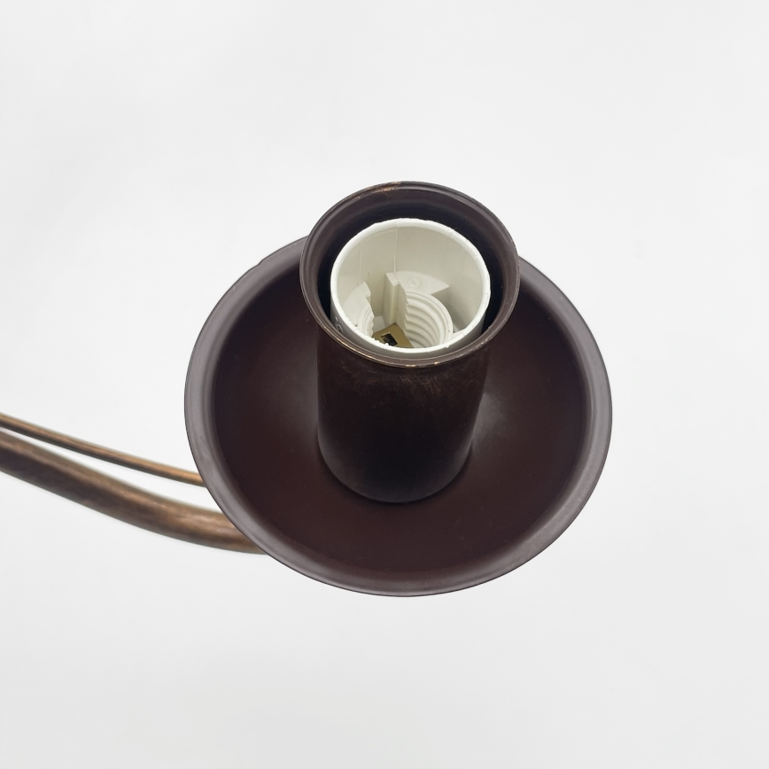 Lestenec na verigi ANTON 3xE14/15W/230V v bronzi