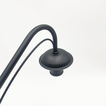 Lestenec na verigi ANTON 8xE14/60W/230V črn