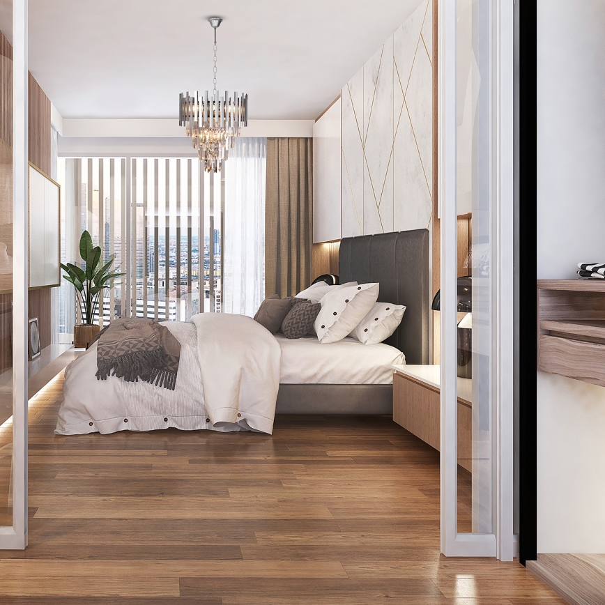 Lestenec na verigi ASPEN 9xE14/40W/230V