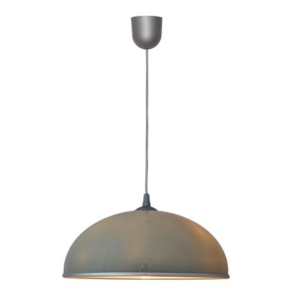 Lestenec na verigi CIRCLE 1xE27/15W/230V siv