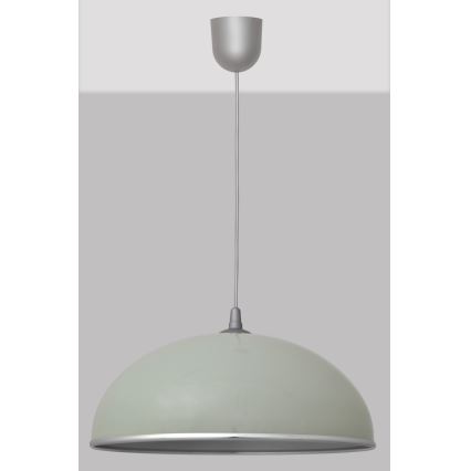 Lestenec na verigi CIRCLE 1xE27/15W/230V siv