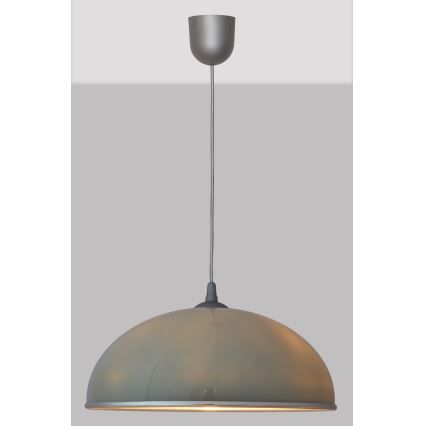 Lestenec na verigi CIRCLE 1xE27/15W/230V siv