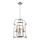 Lestenec na verigi CONSTANTINE 3xE27/60W/230V mat krom