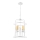 Lestenec na verigi CONSTANTINE 5xE27/60W/230V bela