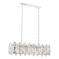 Lestenec na verigi CRYSTALLINE 13xE14/40W/230V sijajni krom