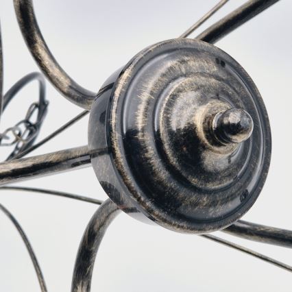 Lestenec na verigi DONATO 5xE14/40W/230V