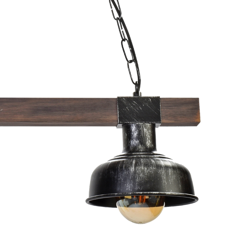 Lestenec na verigi FARO 2xE27/60W/230V