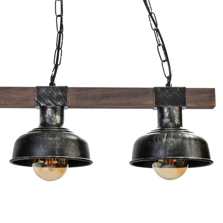 Lestenec na verigi FARO 3xE27/60W/230V