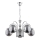 Lestenec na verigi HERO 5xE14/40W/230V krom