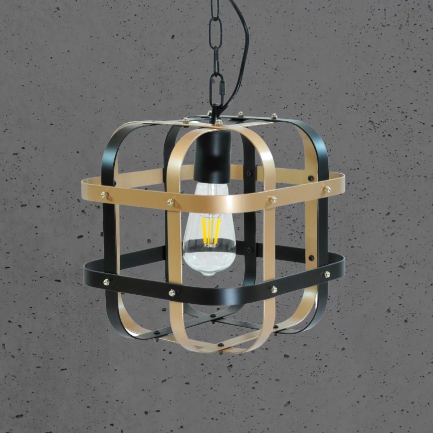 Lestenec na verigi KLATKA 1xE27/10W/230V