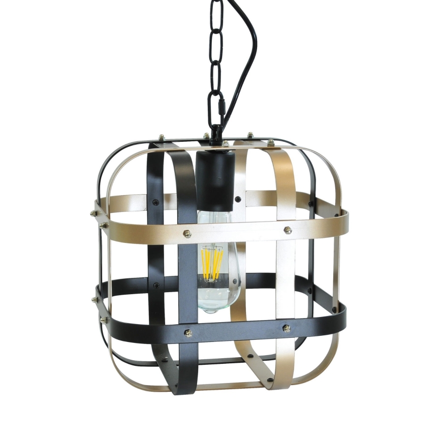 Lestenec na verigi KLATKA 1xE27/10W/230V