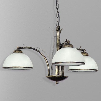 Lestenec na verigi KORFU 3xE27/60W/230V