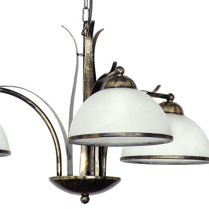 Lestenec na verigi KORFU 3xE27/60W/230V