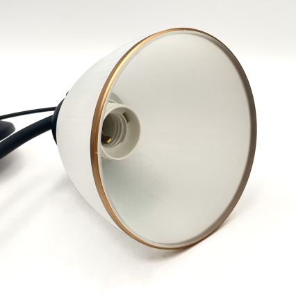 Lestenec na verigi RETRO 2xE27/60W/230V mat črna