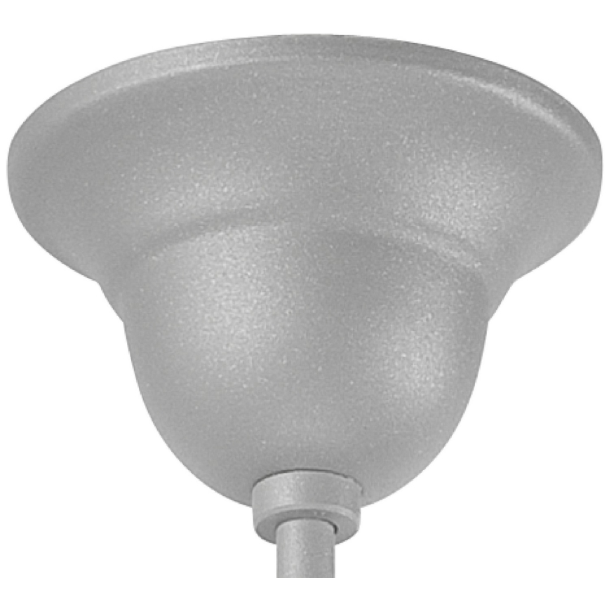 Lestenec na verigi RETRO II 5xE27/60W/230V srebrn