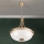 Lestenec na verigi ROCCA 3xE27/60W/230V pr. 42 cm bron/bela