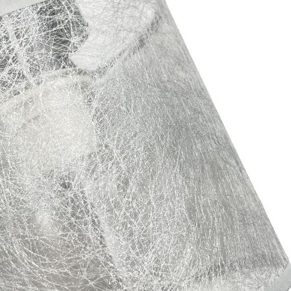 Lestenec na verigi ROSA 3xE27/60W/230V črna/siva