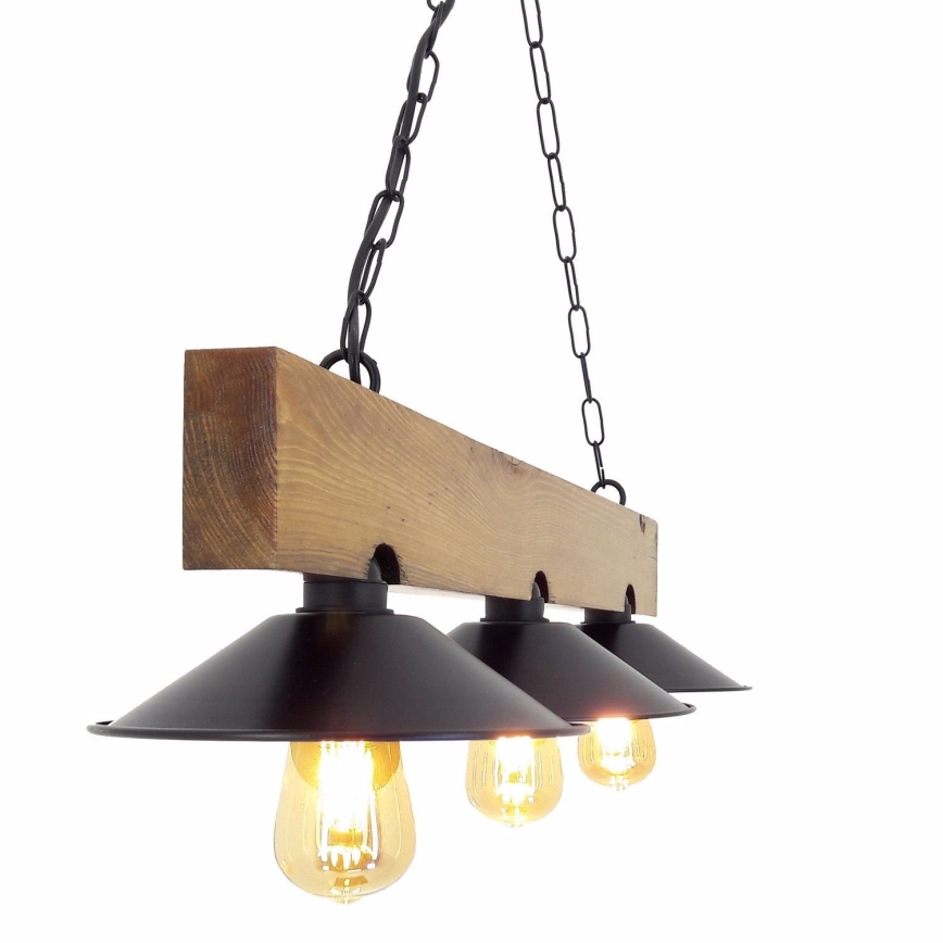 Lestenec na verigi SAPKA 3xE27/60W/230V