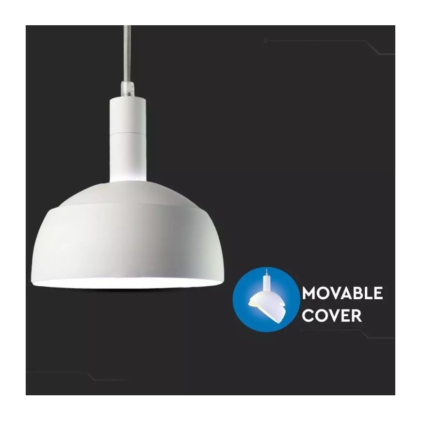Lestenec na vrvici 1xE14/60W/230V bel