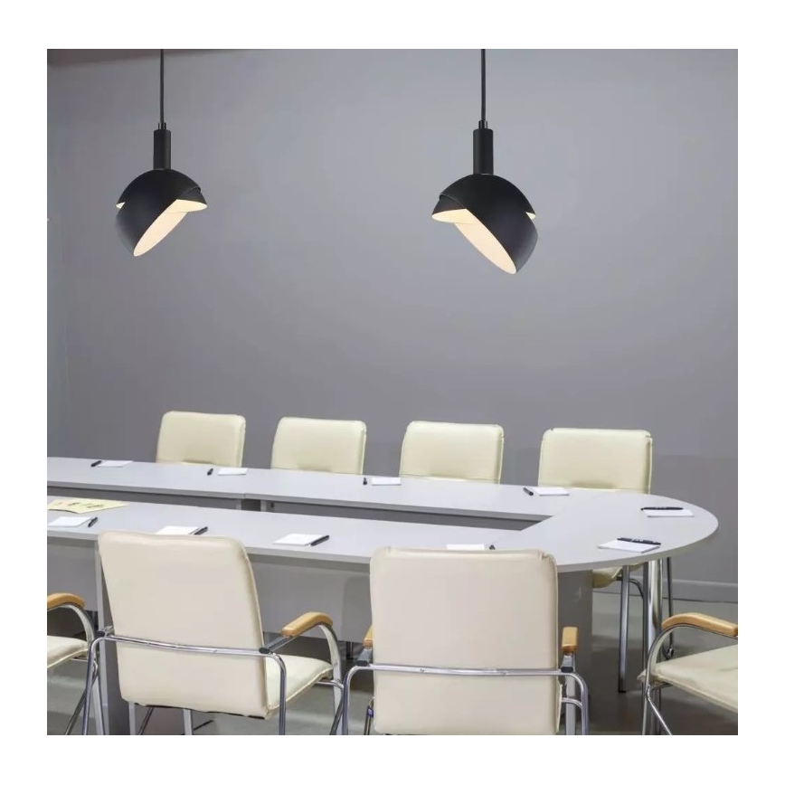 Lestenec na vrvici 1xE14/60W/230V črn
