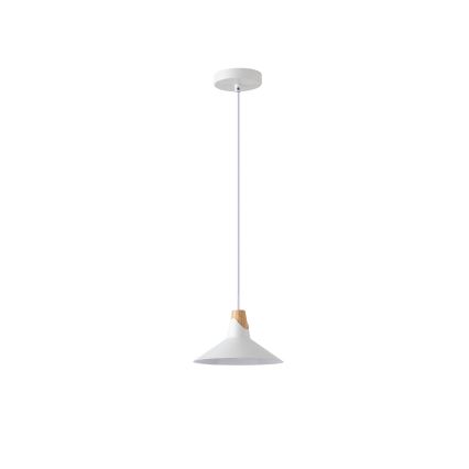 Lestenec na vrvici 1xE27/15W/230V bela