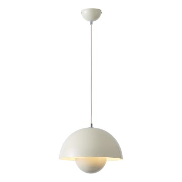 Lestenec na vrvici 1xE27/15W/230V bela